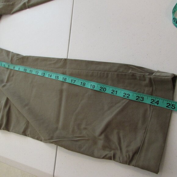 Chico's Olive Green Cotton/Nylon Pants Size 2P (Size 12 petite) - Picture 13 of 15